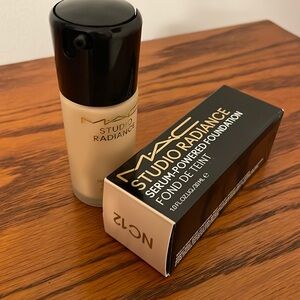 BNIB MAC STUDIO RADIANCE SERUM-POWERED FOUNDATION BNIB! Shade NC 12